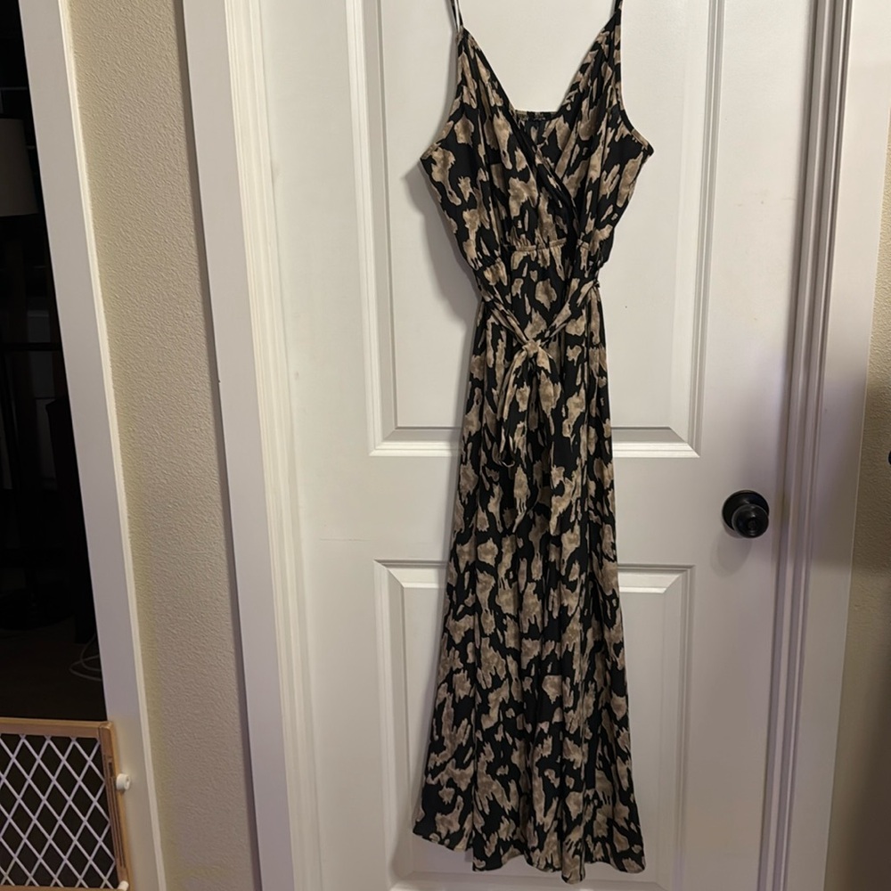 Spaghetti strap dress.